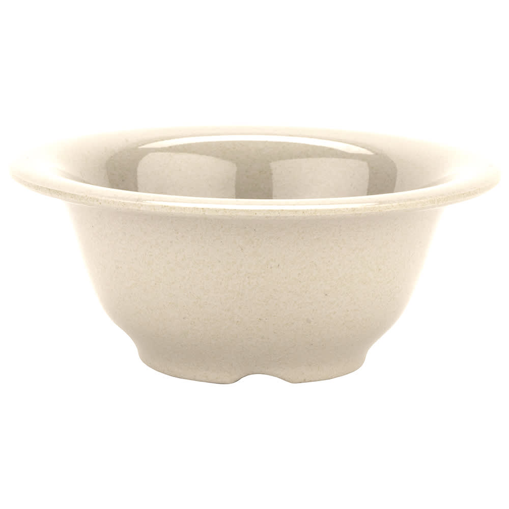 GET 5 1/2" Round Dinner Bowl w/ 10 oz Capacity, Melamine, Beige (BAM-1105)