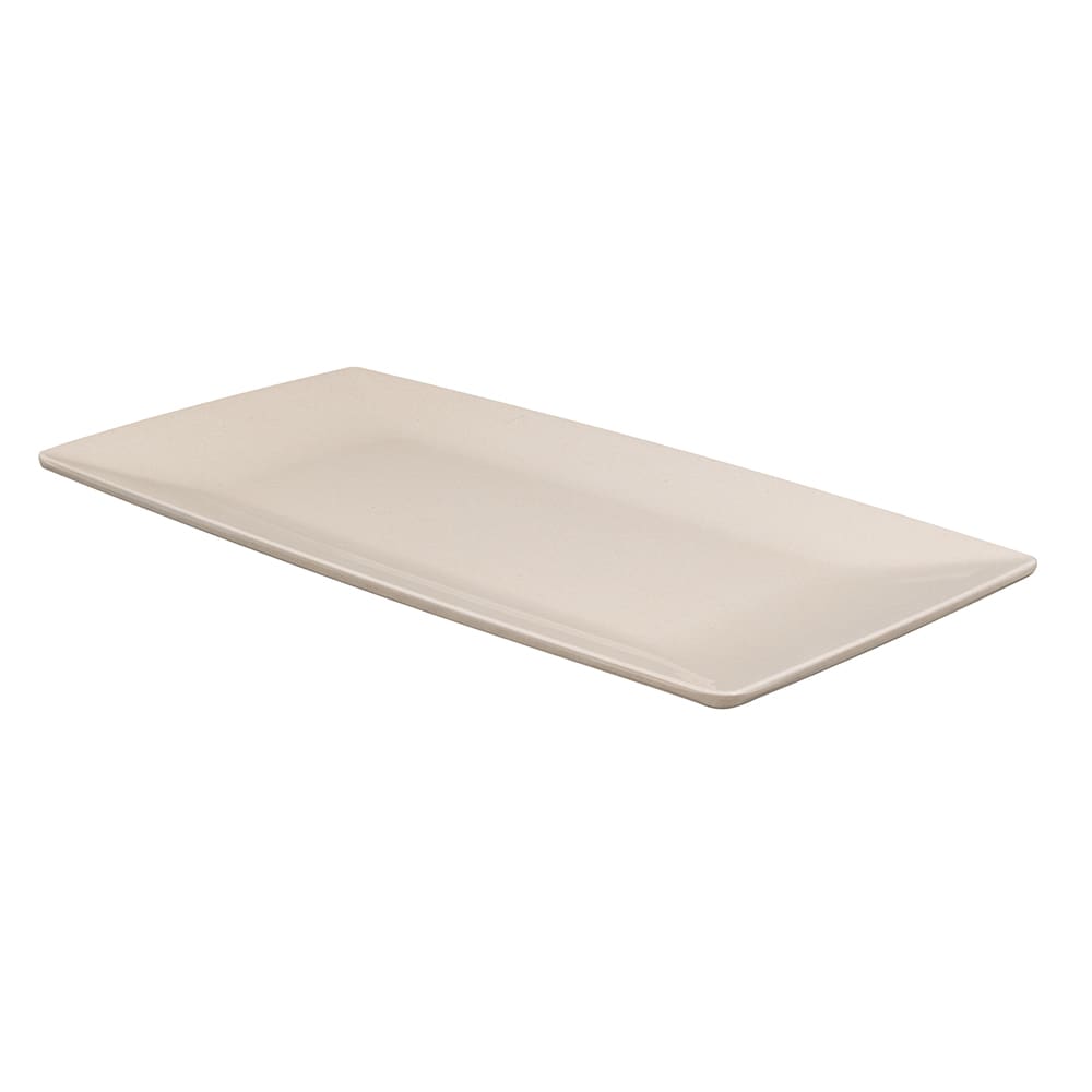 GET 15" x 7 1/2" Rectangular BambooMel Tray - Melamine, Beige (BAM-1287)