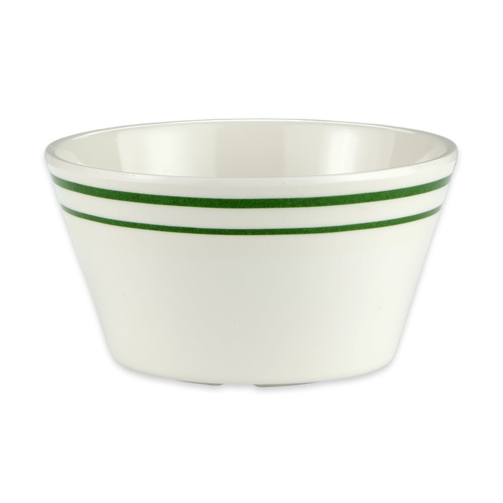 GET 4" Round Bouillon Cup w/ 8 oz Capacity, Melamine, White (BC-007-EM)