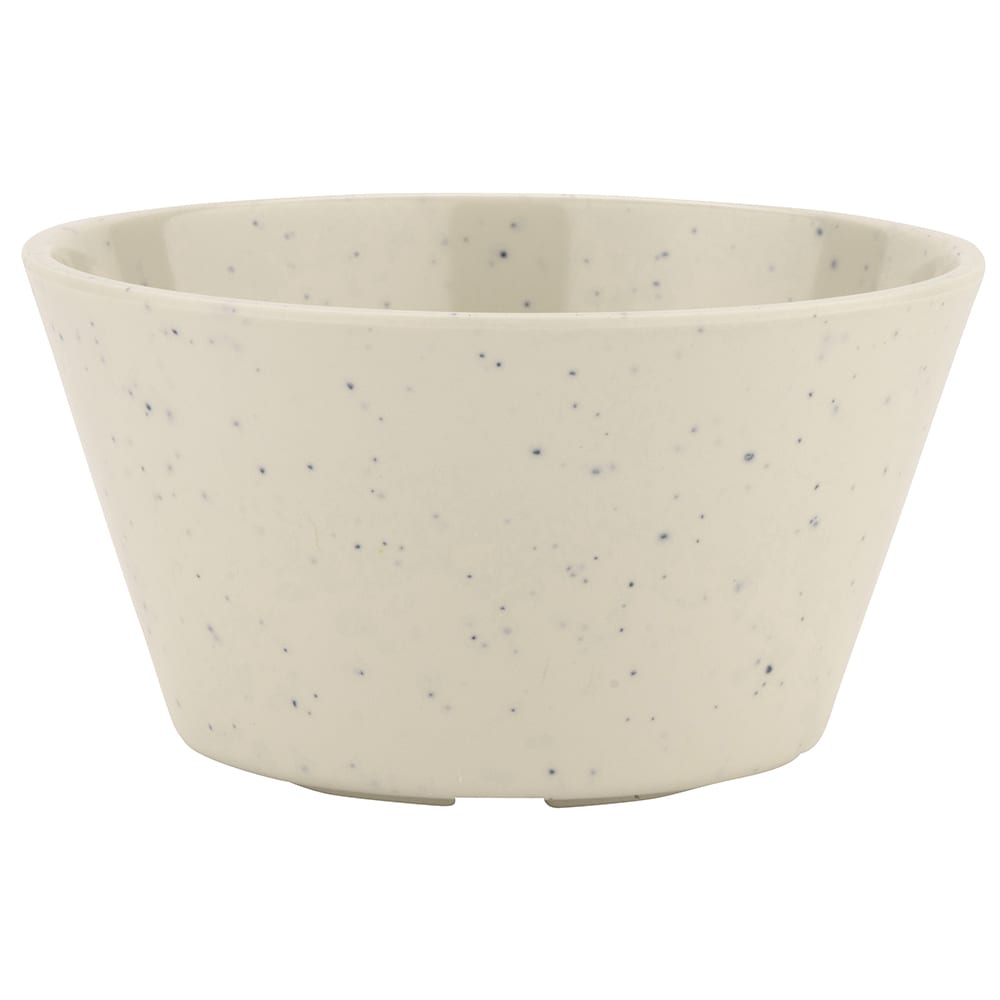 GET 4" Round Bouillon Cup w/ 8 oz Capacity, Melamine, White (BC-007-IR)