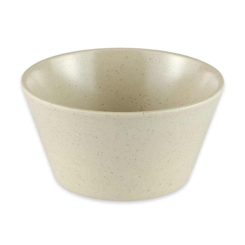 GET 4" Round Bouillon Cup w/ 8 oz Capacity, Melamine, Sandstone (BC-007-S)