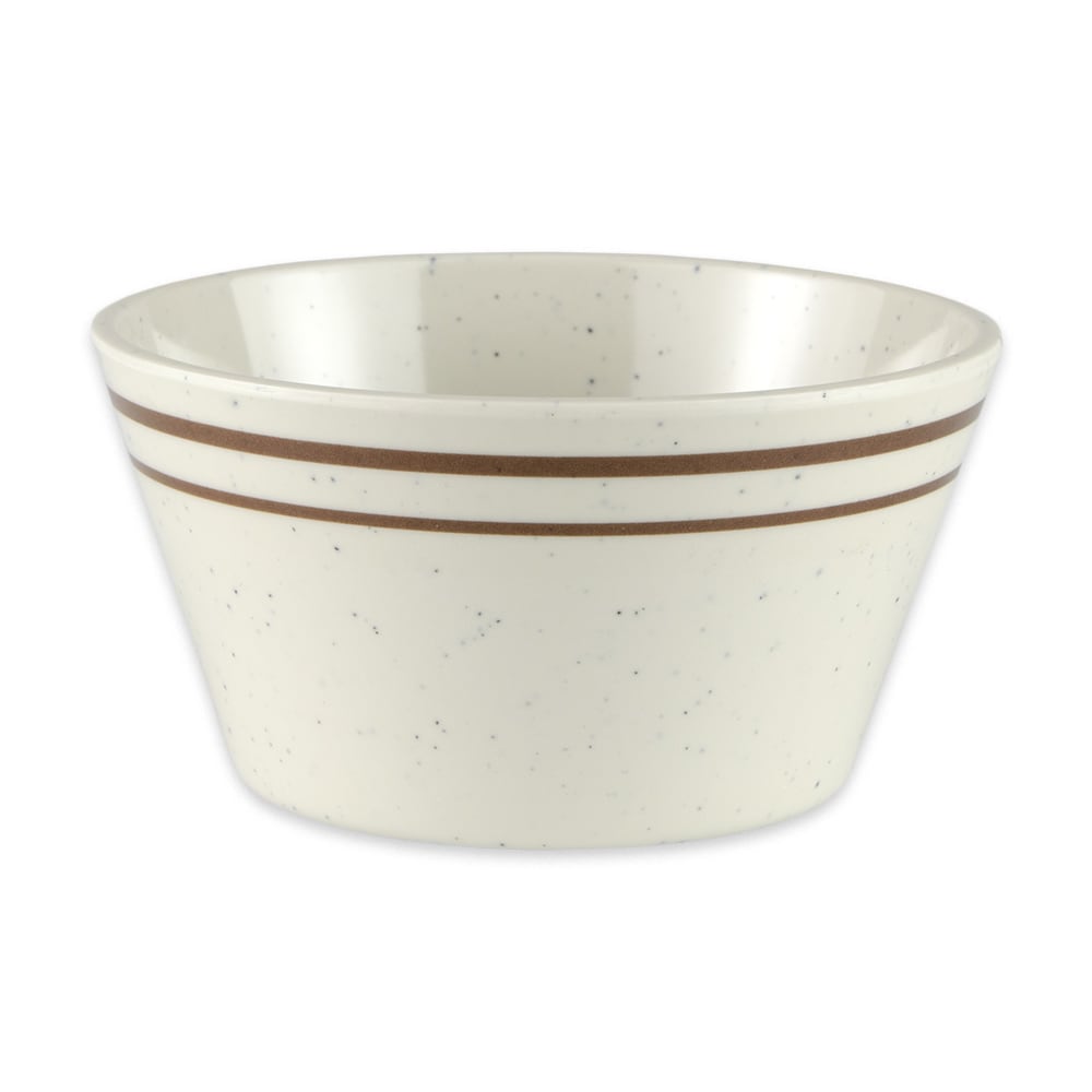 GET 4" Round Bouillon Cup w/ 8 oz Capacity, Melamine, White (BC-007-U)