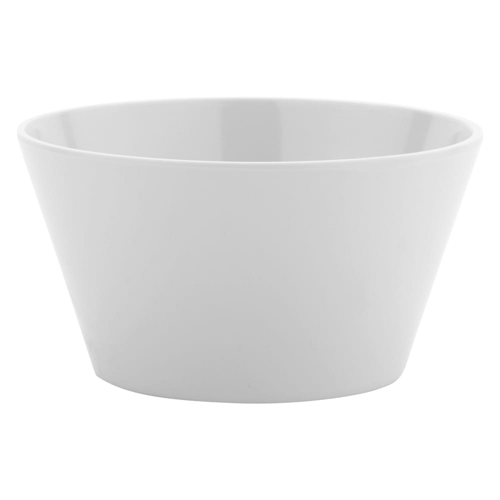 GET 12 oz Round Diamond White Bowl - Melamine, White (BC-12-W)
