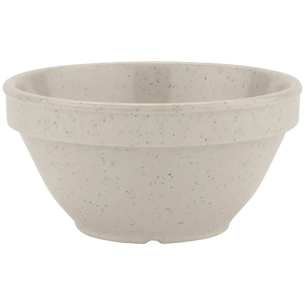 GET 4 1/2" Round Bouillon Cup w/ 8 oz Capacity, Melamine, White (BC-170-IR)