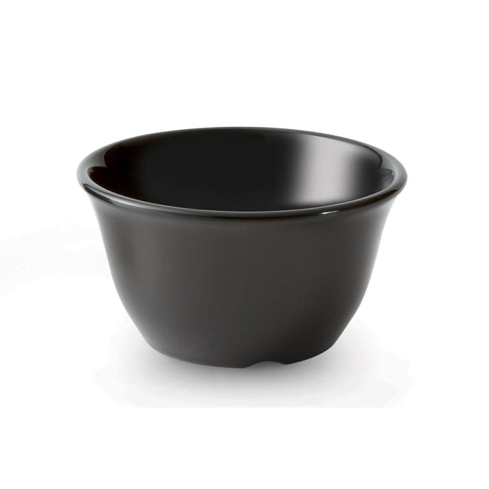 GET 4" Round Bouillon Cup w/ 7 oz Capacity, Melamine, Black (BC-70-BK)