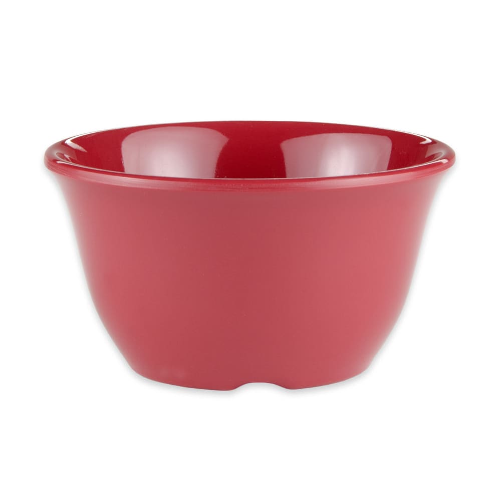 GET 4" Round Bouillon Cup w/ 7 oz Capacity, Melamine, Cranberry (BC-70-CR)