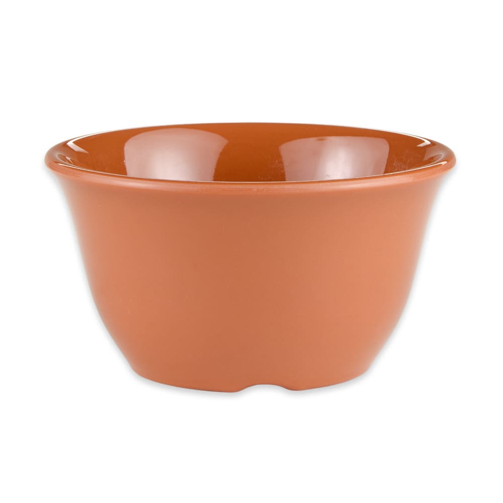 GET 4" Round Bouillon Cup w/ 7 oz Capacity, Melamine, Orange (BC-70-PK)