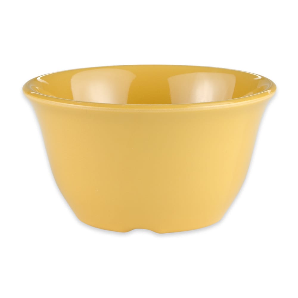 GET 4" Round Bouillon Cup w/ 7 oz Capacity, Melamine, Yellow (BC-70-TY)