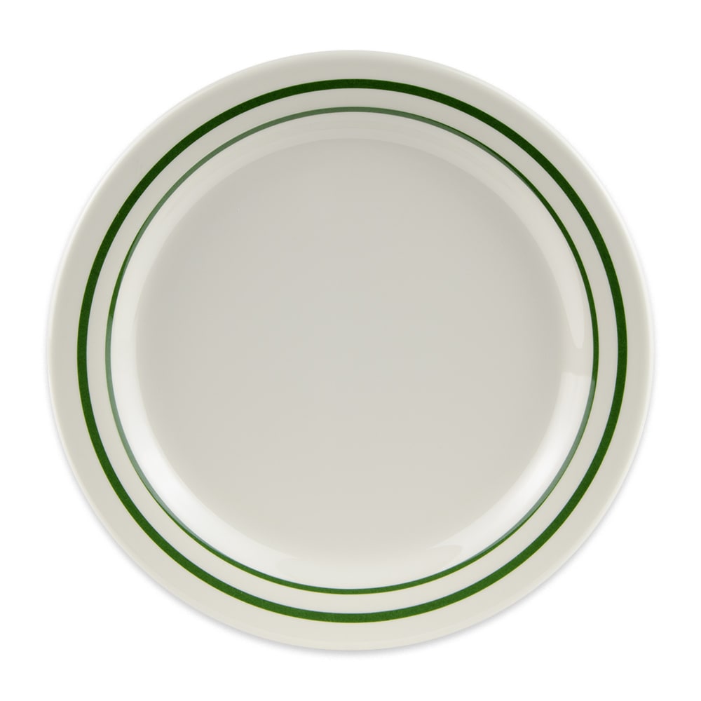GET 10" Round Melamine Dinner Plate, White (BF-010-EM)