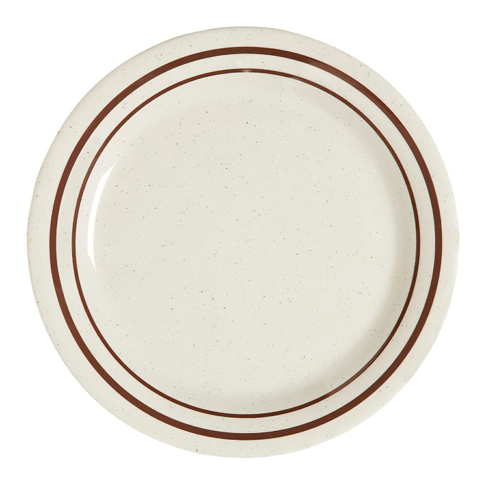 GET 10" Round Melamine Dinner Plate, White (BF-010-U)
