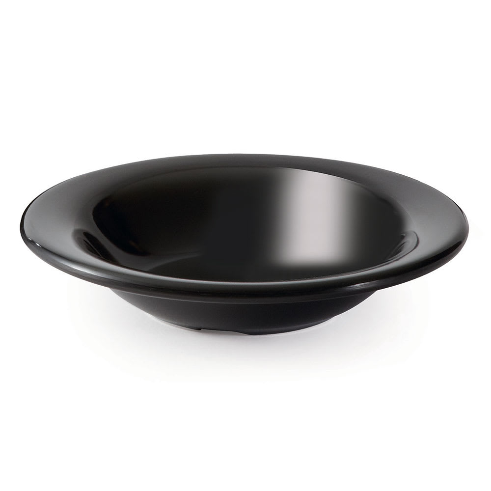 GET 3 1/2 oz Round Melamine Fruit Bowl, Black (BF-050-BK)