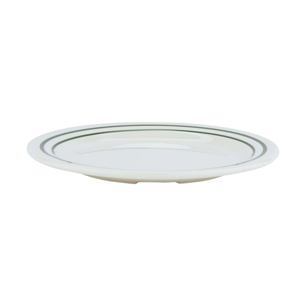 GET 6 1/4" Round Melamine Dessert Plate, White (BF-060-EM)