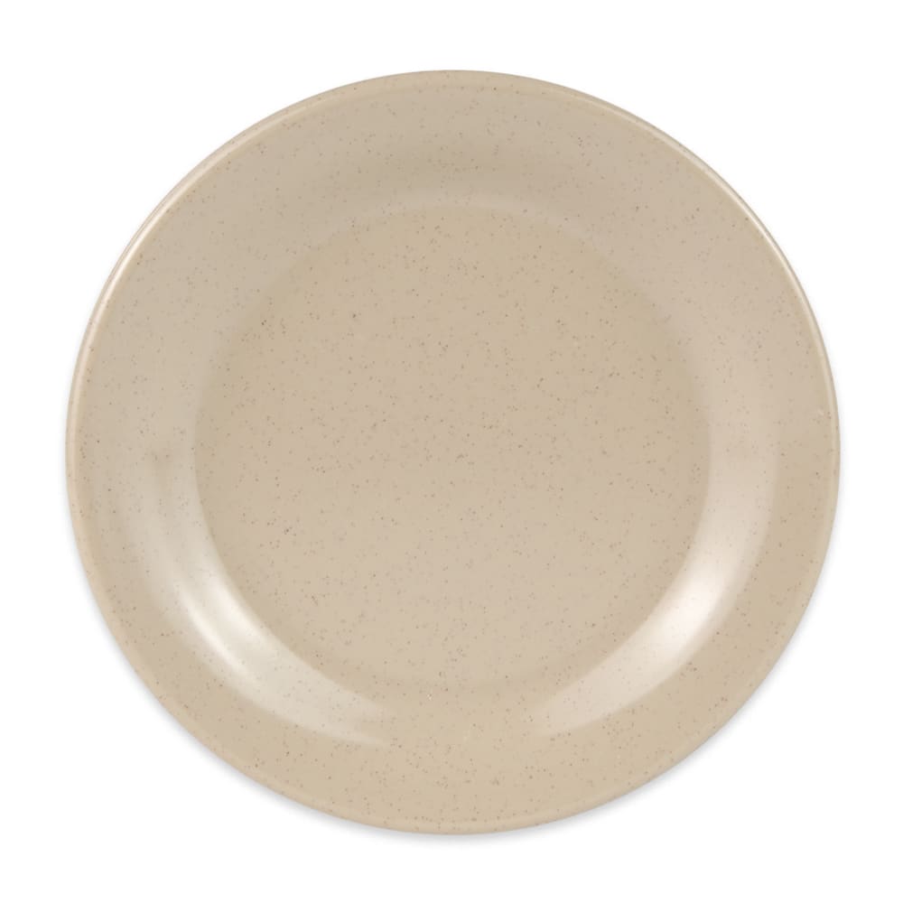 GET 6 1/4" Round Melamine Dessert Plate, Sandstone (BF-060-S)