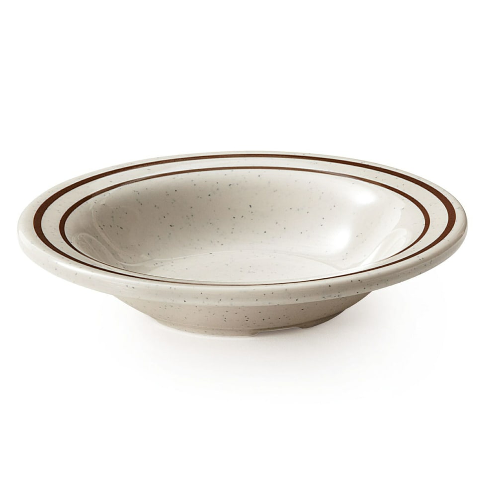 GET 10 oz Round Melamine Salad Bowl, White (BF-070-U)