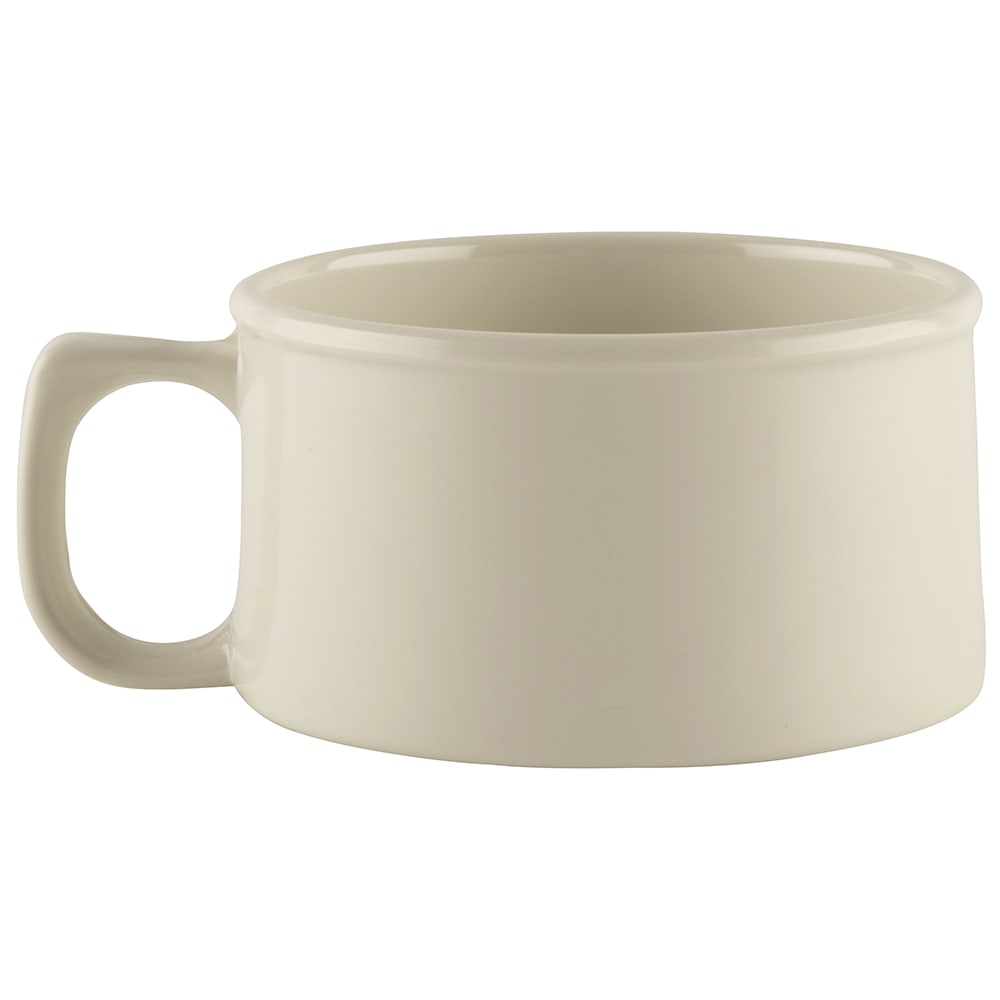 GET 4" Round Soup Mug w/ 11 oz Capacity, Melamine, Ivory (BF-080-IV)