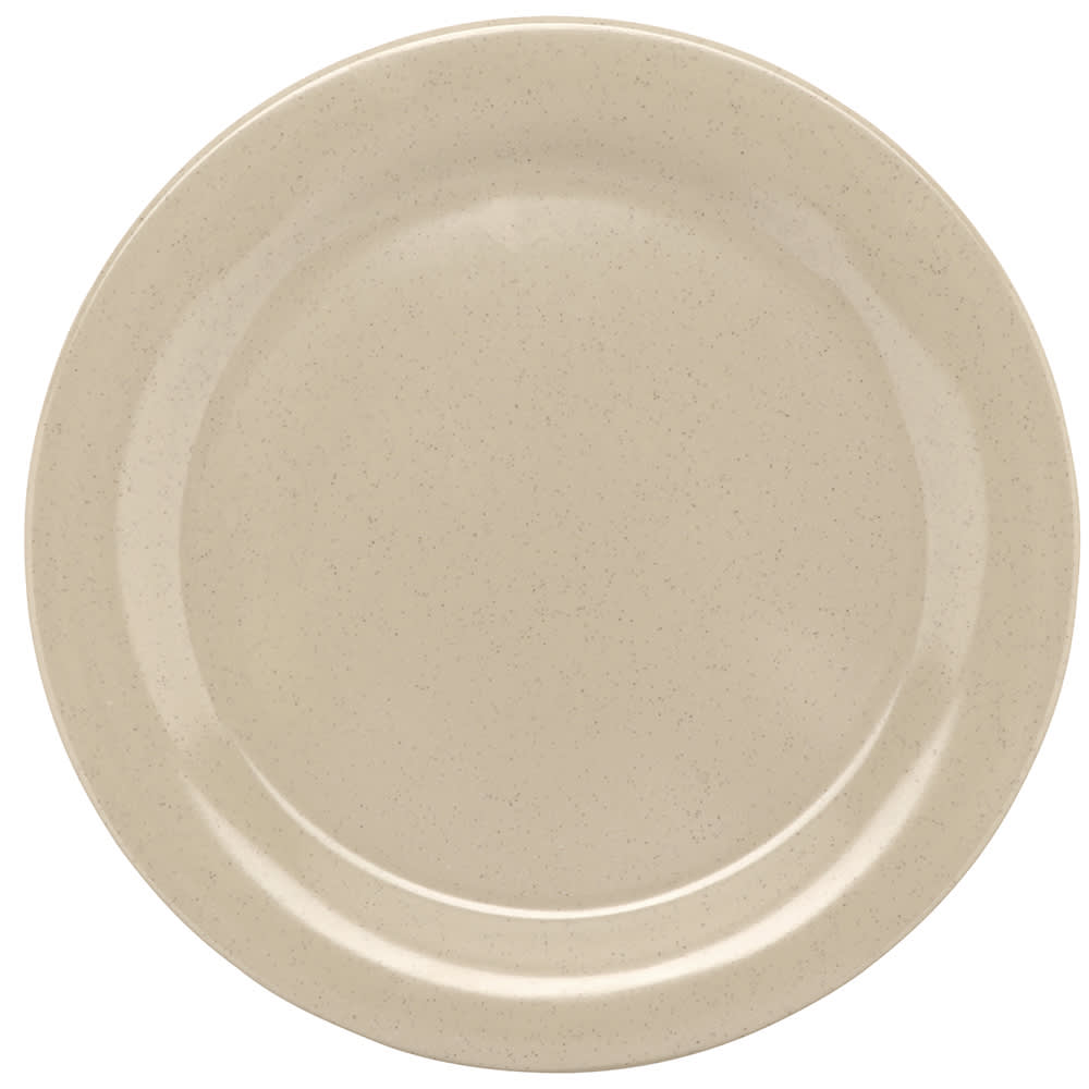 GET 9" Round Melamine Dinner Plate, Sandstone (BF-090-S)