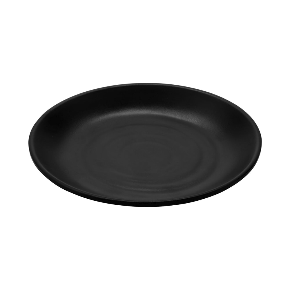 GET 6 1/4" Round Melamine Dinner Plate, Black (BF-6-BK)
