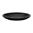 GET 6 1/4" Round Melamine Dinner Plate, Black (BF-6-BK) thumbnail 3