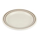 GET 7 1/2" Round Melamine Dessert Plate, Ironstone/Brown (BF-700-U) thumbnail 3