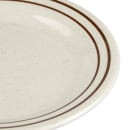 GET 7 1/2" Round Melamine Dessert Plate, Ironstone/Brown (BF-700-U) thumbnail 5