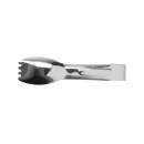GET 6"L Stainless Salad Tongs (BSRIM-09) thumbnail 3