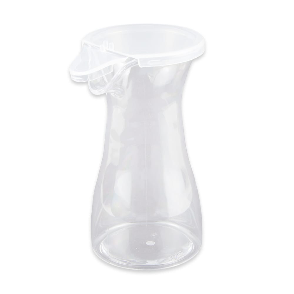 GET 8 2/5 oz Wine & Juice Decanter w/ Lid, Clear Polycarbonate (BW-1025-PC-CL)