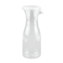 GET 17 oz Wine & Juice Decanter w/ Lid, Clear Polycarbonate (BW-1050-PC-CL) thumbnail 2