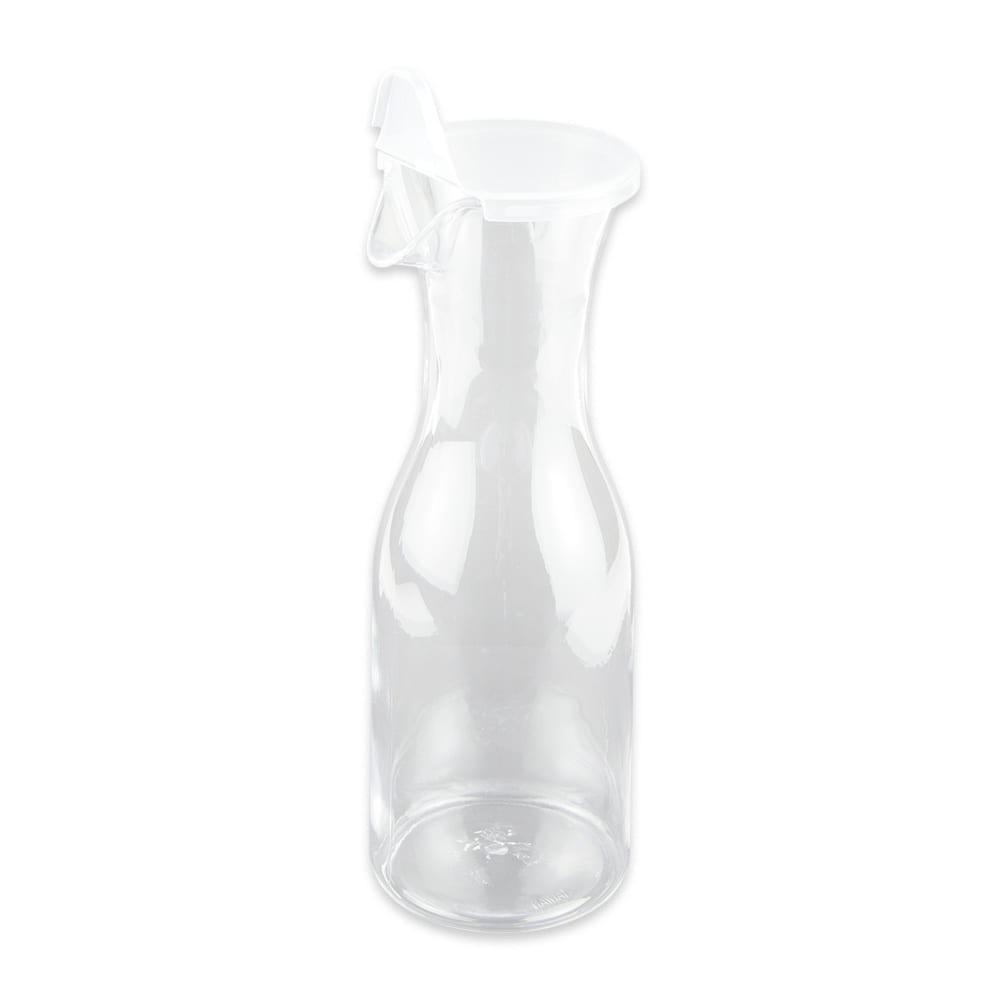 GET 33 4/5 oz Wine & Juice Decanter w/ Lid, Clear Polycarbonate (BW-1100-PC-CL)