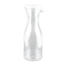 GET 33 4/5 oz Wine & Juice Decanter w/ Lid, Clear Polycarbonate (BW-1100-PC-CL) thumbnail 2