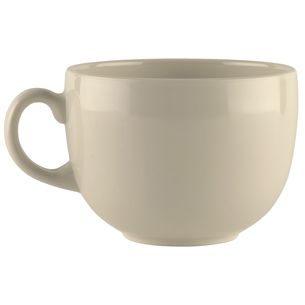 GET 24 oz Melamine Coffee Mug, Ivory (C-1002-IV)