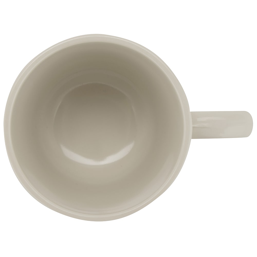 GET 8 oz Melamine Coffee Cup, Ivory (C-107-IV)