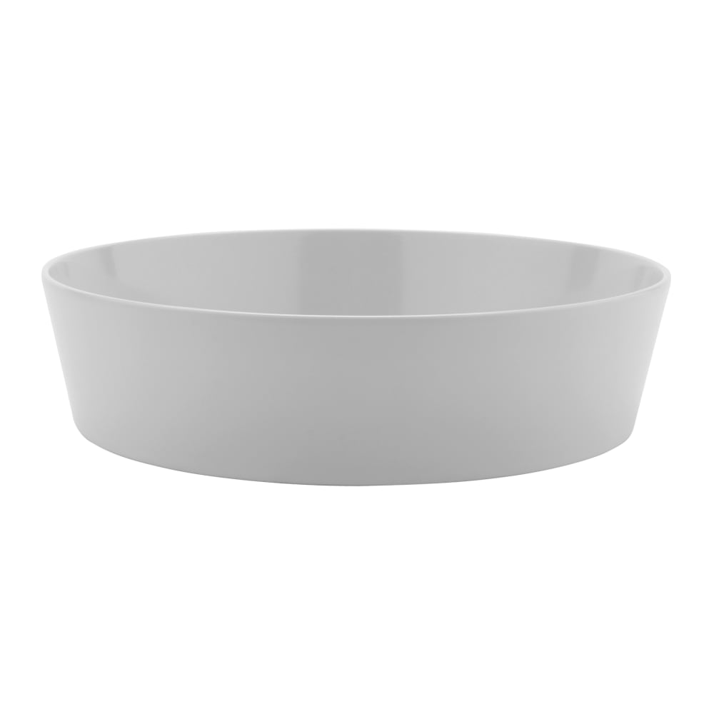 GET 91 oz Round Melamine Cabana Box Set, White (CB-1035-W)