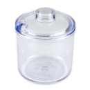 GET Clear Plastic Condiment Jar Cover (CD-8-C-2-CL) thumbnail 3