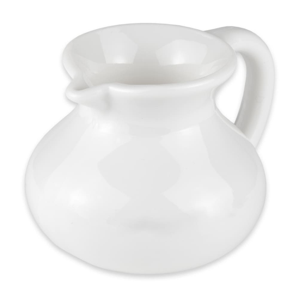 GET 3 oz Creamer - Polycarbonate, White (CM-300-PC-W)