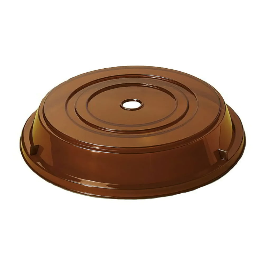 GET Plate Cover for 7 9/10" to 8 4/5" Plates, Polycarbonate, Amber (CO-100-A)
