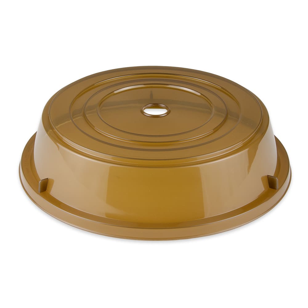 GET Cover For 10 3/5" To 11 2/5" Round Plates, Amber Polypropylene (CO-101-A)