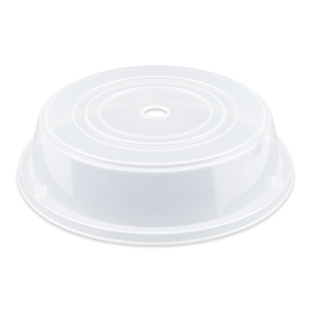 GET Cover For 11 1/4" To 12" Round Plates, Clear Polypropylene (CO-102-CL)
