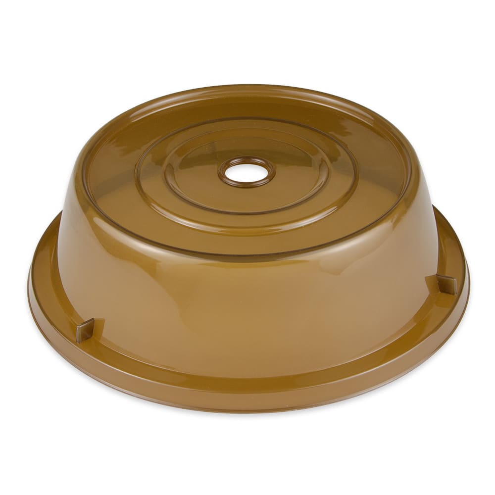 GET Cover For 9 1/4" To 10" Round Plates, Amber Polypropylene (CO-94-A)