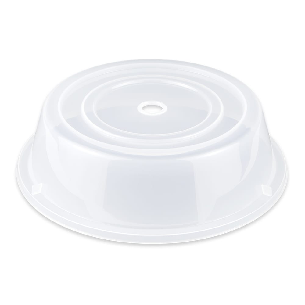 GET Cover For 10 2/5" To 11 3/20" Round Plates, Clear Polypropylene (CO-95-CL)