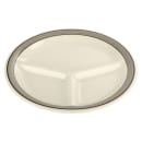 GET 10 1/4" Round Melamine Dinner Plate, White (CP-10-CA) thumbnail 5
