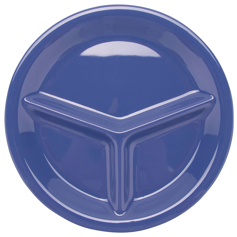 GET 10 1/4" Round Melamine Dinner Plate, Blue (CP-10-PB)