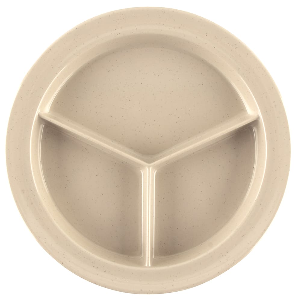 GET 9" Round Melamine Dinner Plate, Sandstone (CP-530-S)