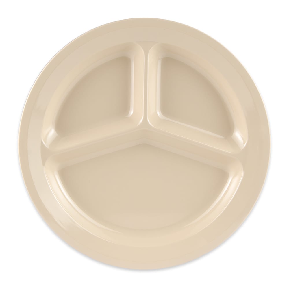 GET 11" Round Melamine Dinner Plate, Tan (CP-532-T)