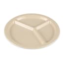 GET 10" Round Melamine Dinner Plate, Tan (CP-533-T) thumbnail 3