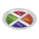 GET 10" Round Melamine Dinner Plate, White (CP-534-CMP) thumbnail 3