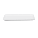 GET 11 1/2" x 6" Rectangular Midtown Platter - Melamine, White (CS-1156-W) thumbnail 3