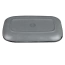 GET Rectangular Melamine Dinner Plate - 12" x 7 1/2", Speckled Gray (CS-1170-GR) thumbnail 4