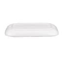 GET 12" x 7 1/2" Rectangular Urban Mill Platter - Melamine, White (CS-117-UM) thumbnail 4