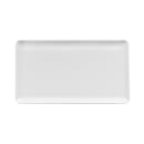 GET 12 1/2" x 7" Rectangular Midtown Platter - Melamine, White (CS-1257-W) thumbnail 2