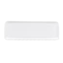 GET 14" x 5" Rectangular Coralline Platter - Melamine, White (CS-1450-CN-W) thumbnail 2